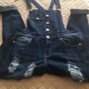 Overall women denim